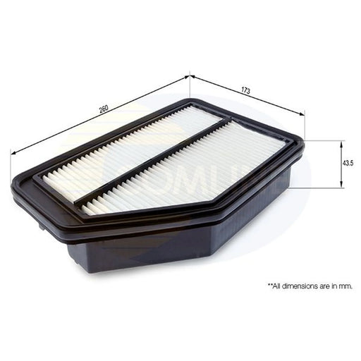Comline Service Kit with Air, Oil & Cabin Filters fits Honda Cr-V III 2006-2012