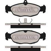 Juratek Front Brake Pad Set fits Daewoo Lanos 1997 on 1.3 1.5
