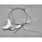 First Line Handbrake Cable Left Rear fits Ford Cortina '80 Turnier 1979-1982