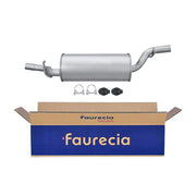 Hella End Silencer Rear fits Mazda 3 2003-2009 1.3 1.6