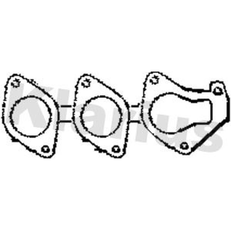 Klarius Exhaust Pipe Gasket OD fits Opel Agila A 2000-2007 1.0