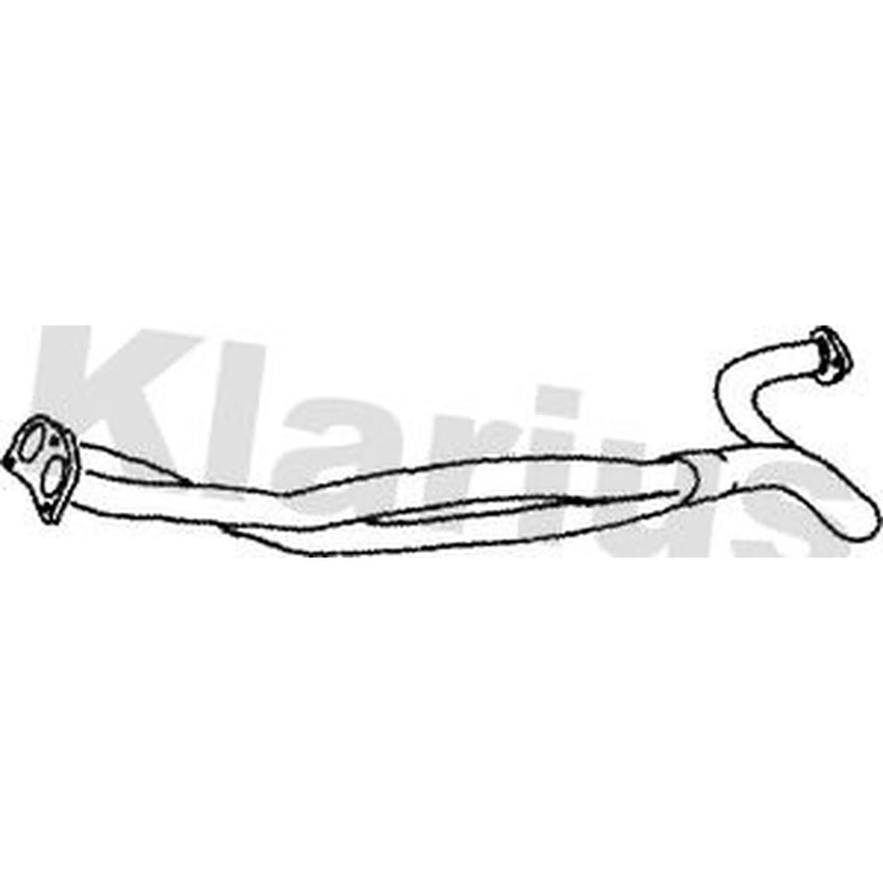 Klarius Exhaust Pipe OD fits Ford Transit 1991-1994 2.5