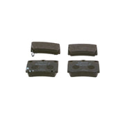 Bosch Front & Rear Pads fits Mitsubishi Pajero Sport II 2008 on 2.5
