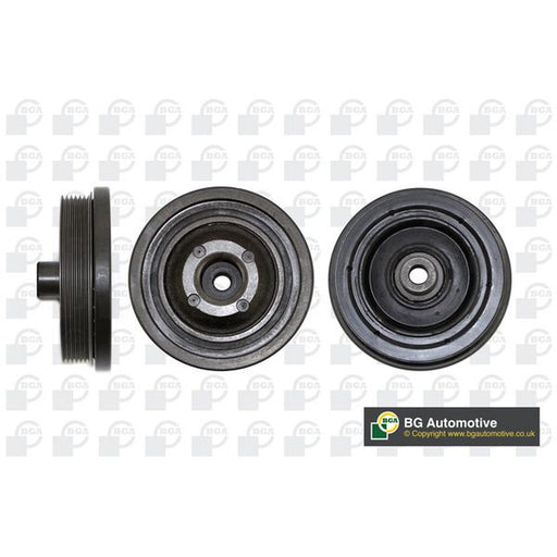 BGA Crank Shaft Belt Pulley fits Ford Focus I 2001-2004 1.8