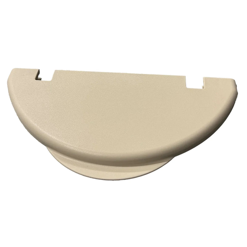 Hartal Semi-Circular Bin Lid, Mocca - Replacement for Habitation