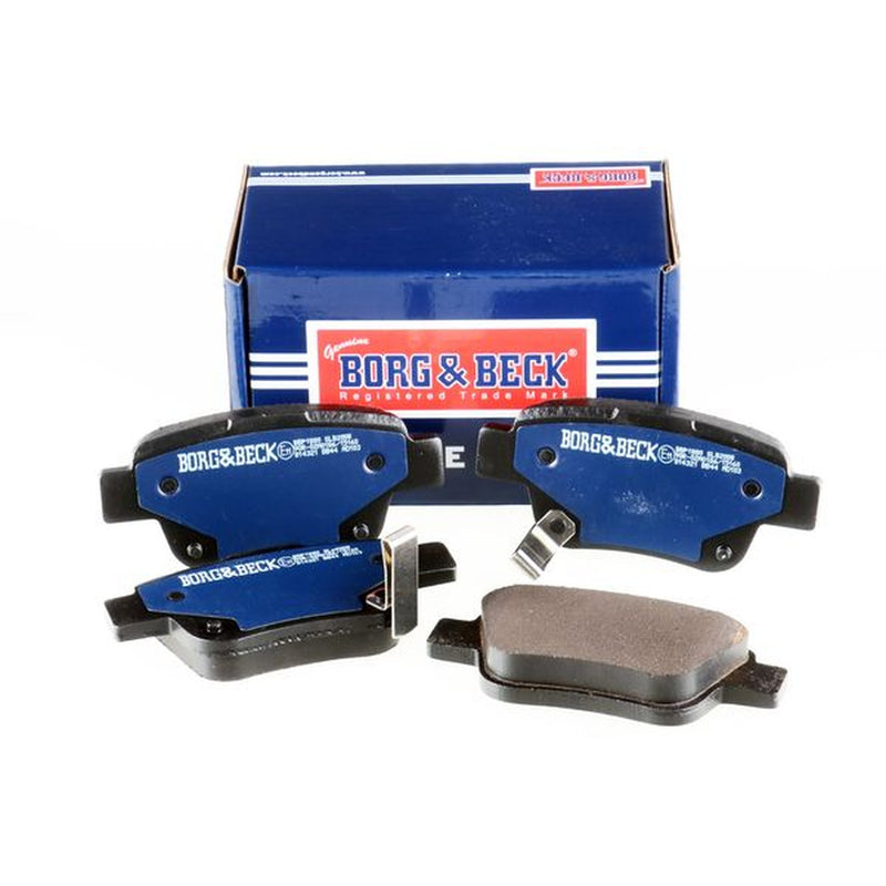 Borg & Beck Front & Rear Brake Discs & Pads fits Toyota Corolla Verso 2004-2009