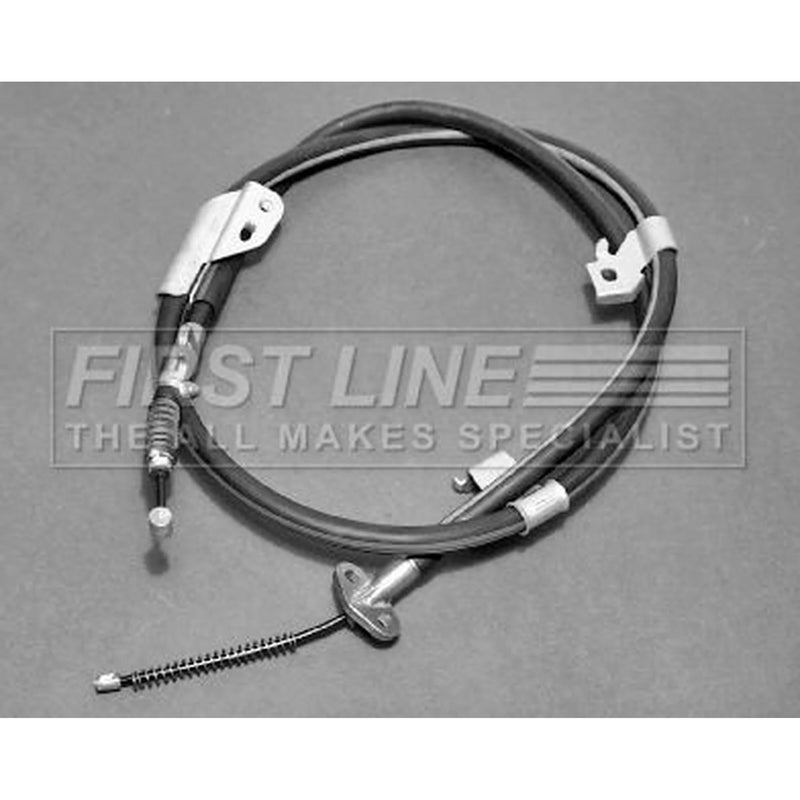 First Line Handbrake Cable Left Rear fits Nissan Almera 1995-2000 1.4 1.6 2.0