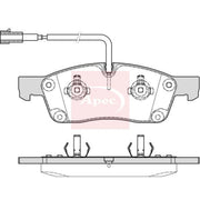 Apec Front Brake Pad Set PAD2227