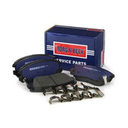 Borg & Beck Front & Rear Brake Discs & Pads fits Chevrolet Malibu 2012 on 2.4