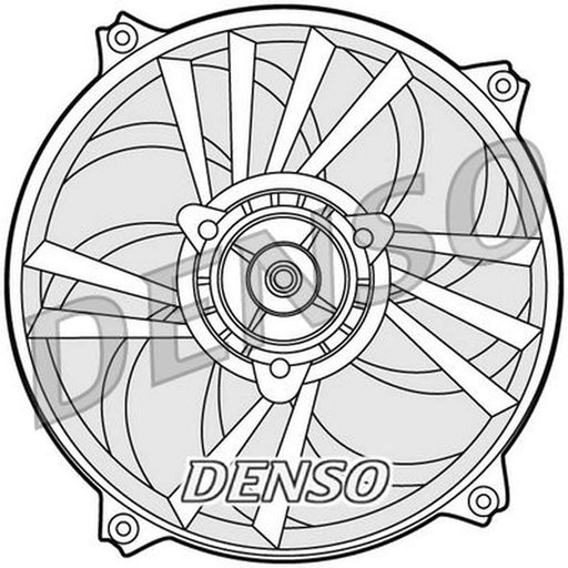 Denso Engine Cooling Fan fits Citroën Xsara Picasso 1999-2012 1.6 1.8 2.0