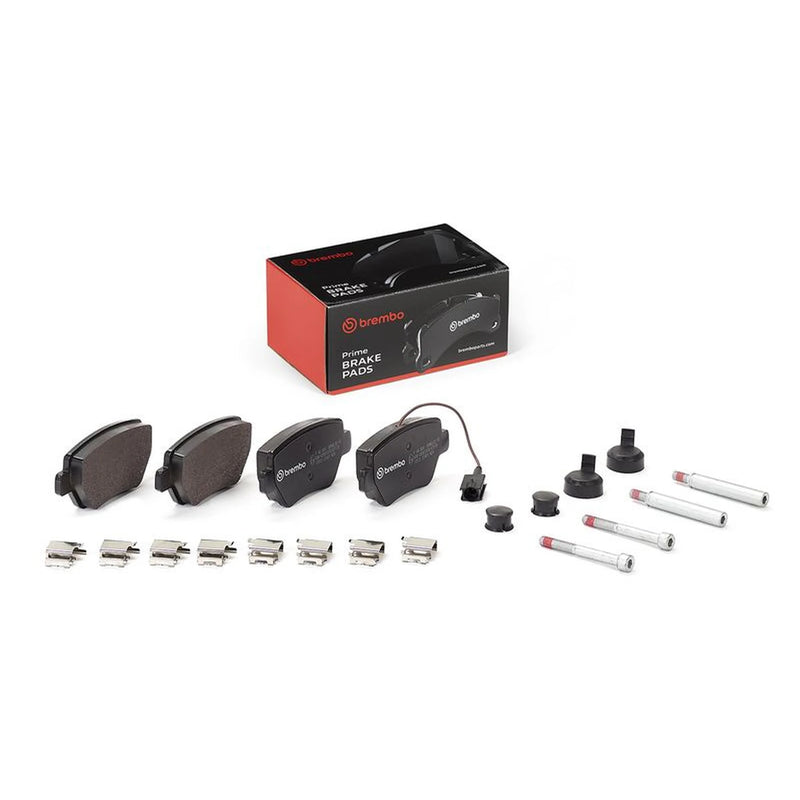 Brembo 4 x Rear Brake Pad Set fits Maserati Ghibli III 2013 on 3.0