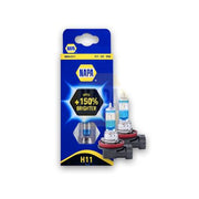 NAPA Napa H11 150 Headlamp Twin Pack fits BMW I3 2013 on