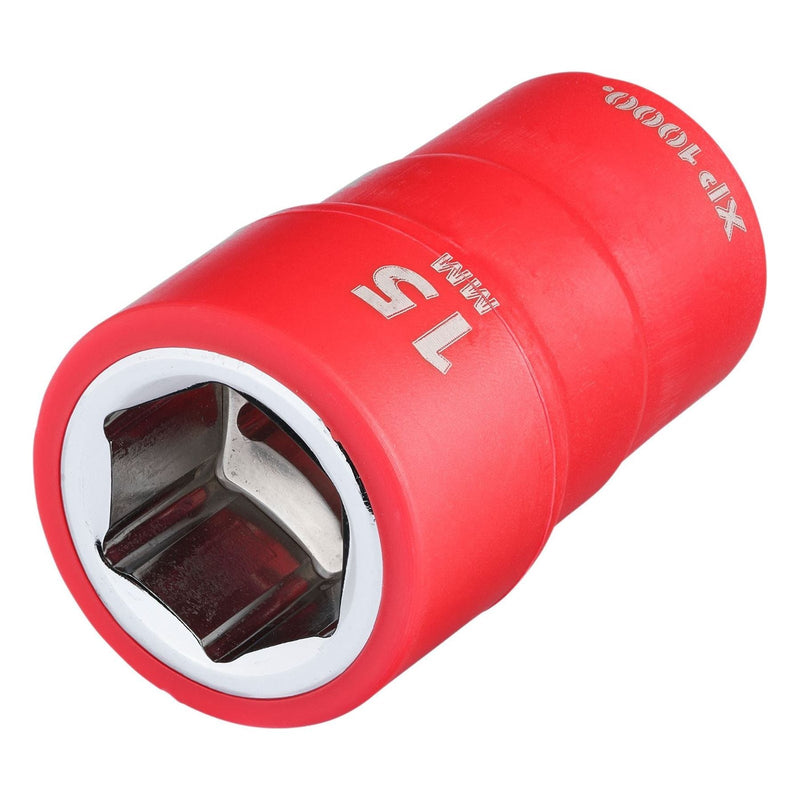 Draper XP1000 VDE Socket, 3/8" Sq. Dr., 15mm Draper - NN4 Online