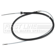 First Line Handbrake Cable Left Rear fits Skoda Rapid 2012-2022 1.0 1.2 1.4 1.6