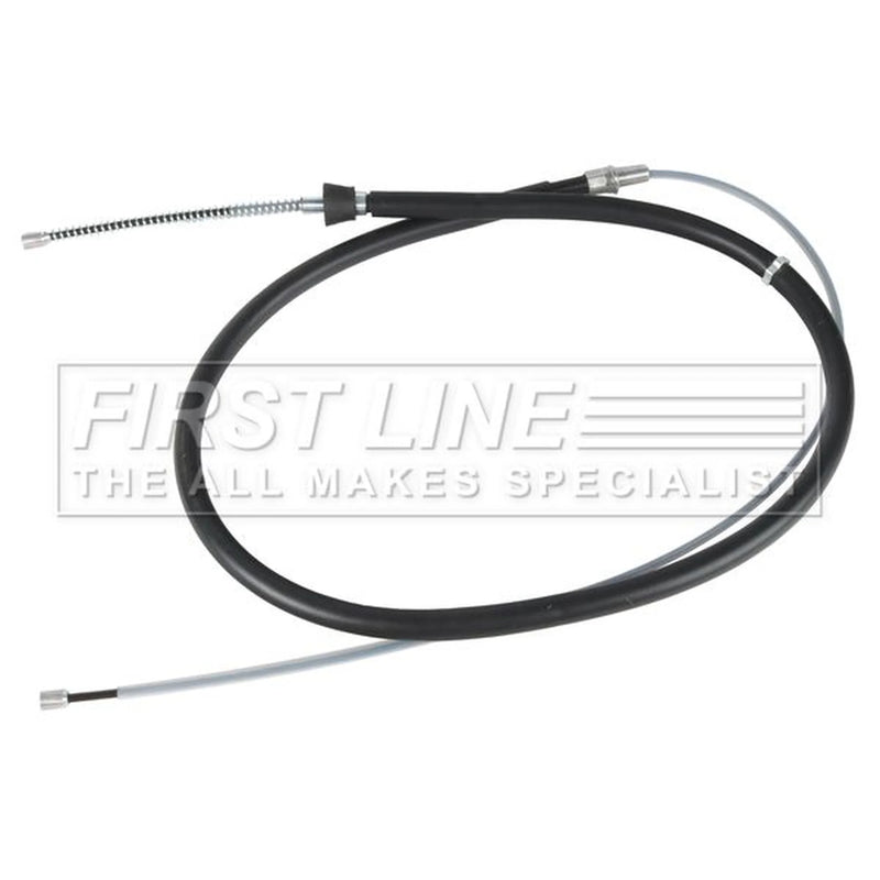 First Line Handbrake Cable Left Rear fits Skoda Rapid 2012-2022 1.0 1.2 1.4 1.6