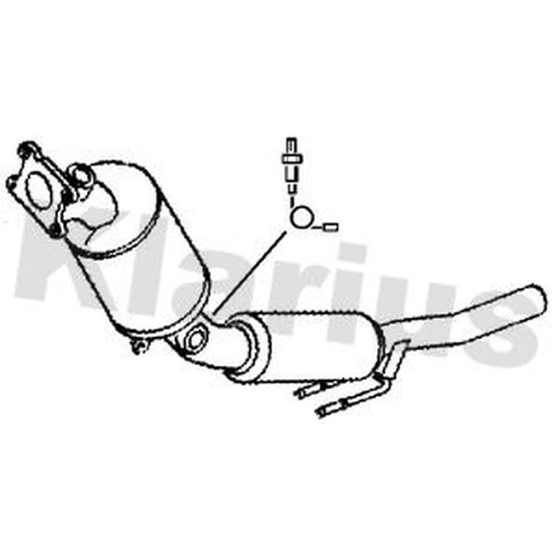 Klarius Catalyst Type Appr With Pipe fits Seat Mii 2011-2019 1.0