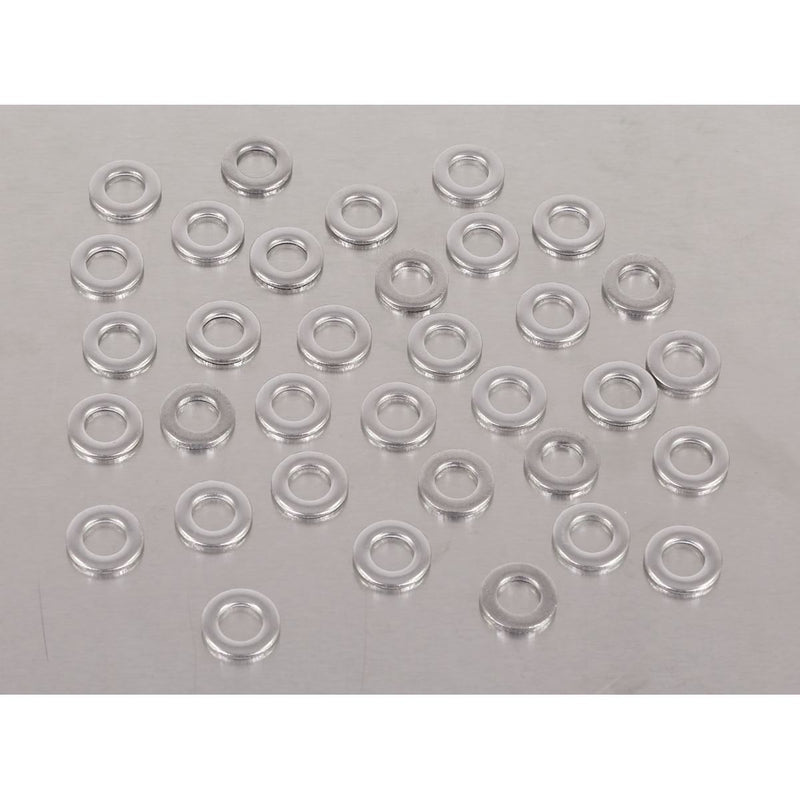 Sealey Stainless Steel Flat Washer DIN 125 - M5 A2 - Pack of 100 SSW5 Sealey - Dynamic Drive