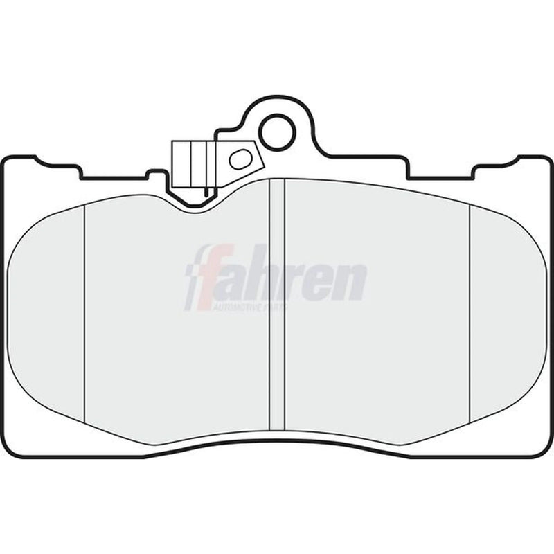 Fahren Front Brake Pad Set FBP4265
