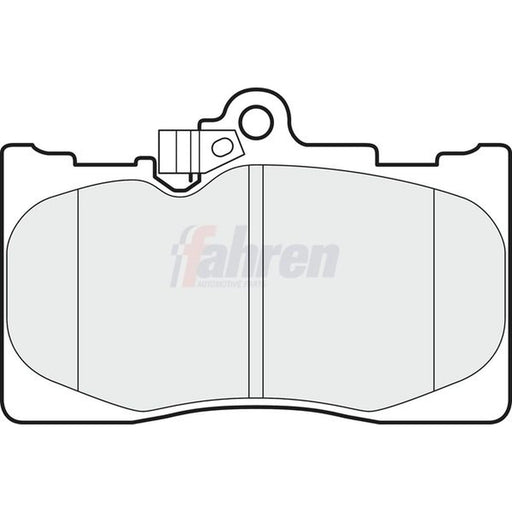 Fahren Front Brake Pad Set FBP4265