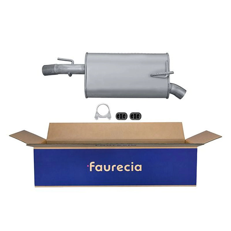 Hella End Silencer Rear fits Opel Astra H Twintop 2005-2010 1.6 2.0