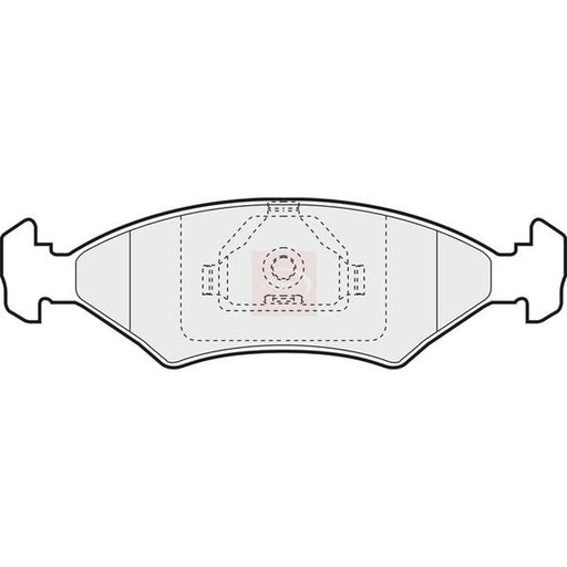 Apec Front Brake Pad Set PAD995
