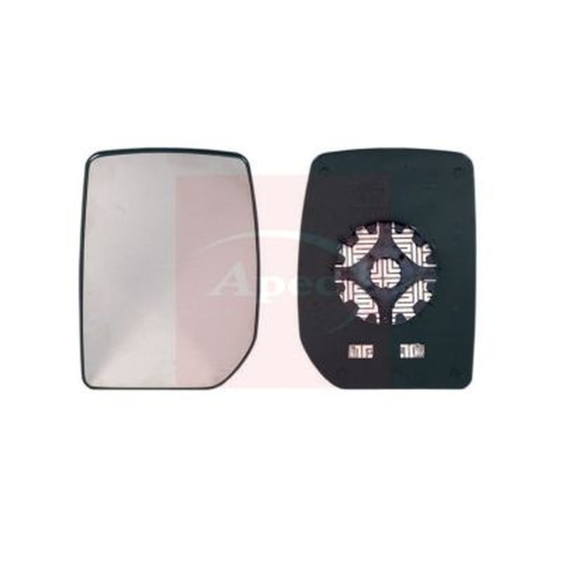 Apec Exterior Wing Mirror Glass Left fits Ford Transit 2000-2014