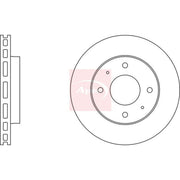 Apec Front & Rear Brake Discs & Pads fits Mitsubishi Mirage III 1987-1991 1.6