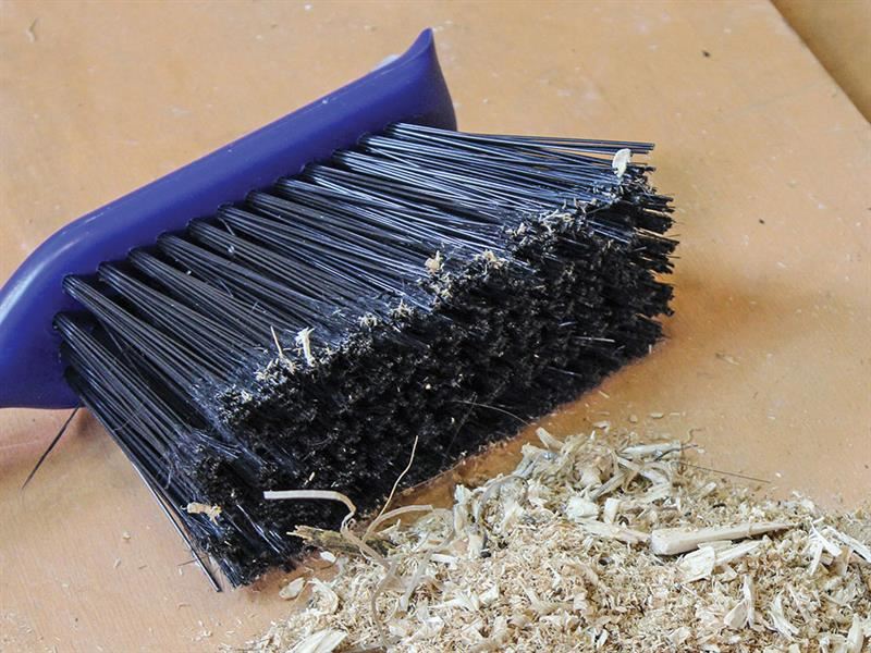Faithfull Large Plastic Dustpan & Brush Set Faithfull - Dynamic Drive