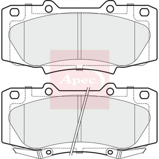 Apec Front Brake Pad Set PAD1840