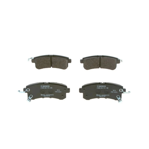 Bosch Front & Rear Pads fits Nissan Patrol VI 2010 on 5.6