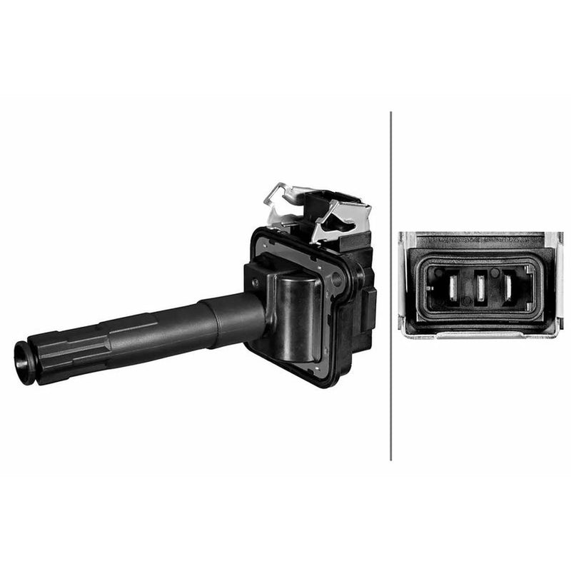 Hella Ignition Coil Pack fits Audi A3 1996-2003 1.8