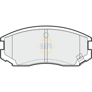NAPA Front Brake Pad Set fits Daihatsu Atrai Wagon Bus 1992-1999 0.7