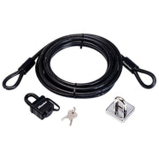 Master Lock Garden Security Kit with Lock Anchor & Cable 4.5m Master Lock - Dynamic Drive