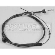 First Line Handbrake Cable Centre fits Volvo 740 1984-1992 2.0 2.3 2.4
