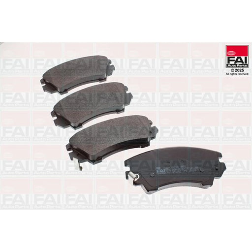 FAI Front Brake Pad Set fits Chevrolet Camaro 2009-2010 3.6