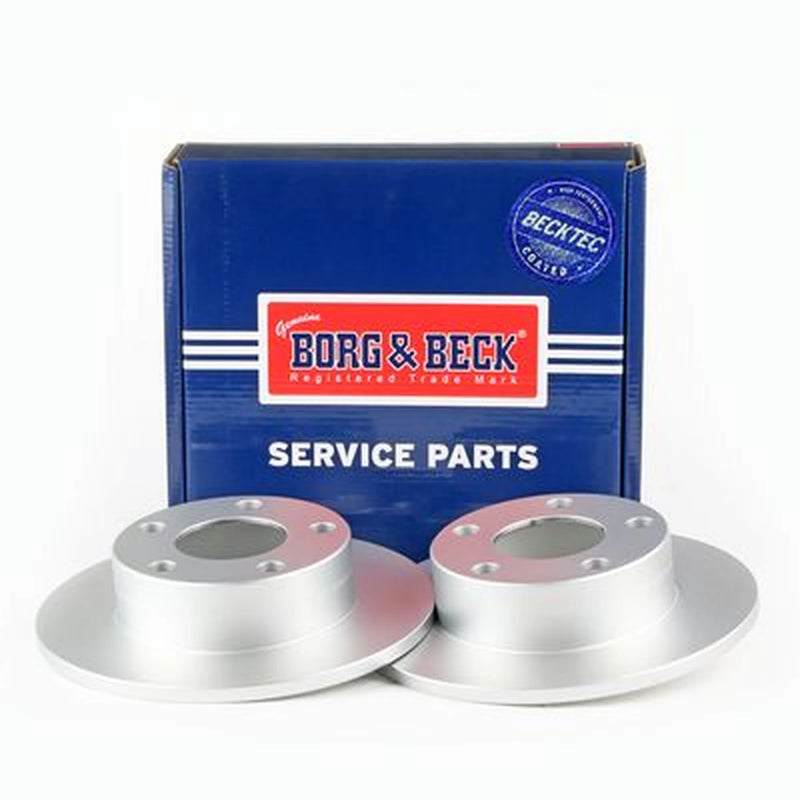 Borg & Beck Front & Rear Brake Discs & Pads fits Audi A6 C5 1997-2005