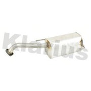 Klarius Box With Tail Pipe Rear fits Nissan Note 2006-2012 1.5