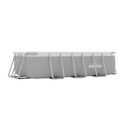 Dellonda Deluxe Steel Frame Swimming Pool with Filter Pump 13ft DL21 Dellonda - Dynamic Drive