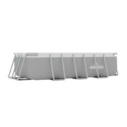 Dellonda Deluxe Steel Frame Swimming Pool with Filter Pump 13ft DL21 Dellonda - Dynamic Drive