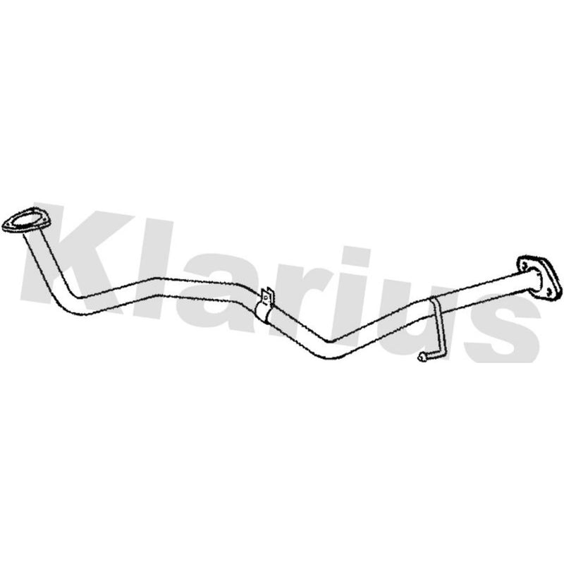 Klarius Exhaust Pipe OD fits Toyota Hilux VI Pickup 1998-2002 2.4