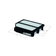 Mahle Engine Air Filter fits Suzuki Grand Vitara II 2005-2015 1.6 1.9 2.0 2.7