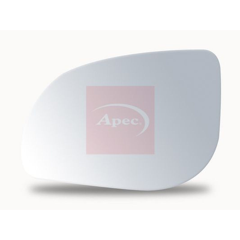 Apec Exterior Wing Mirror Glass Left fits Hyundai I10 I 2011-2013 1.0 1.2