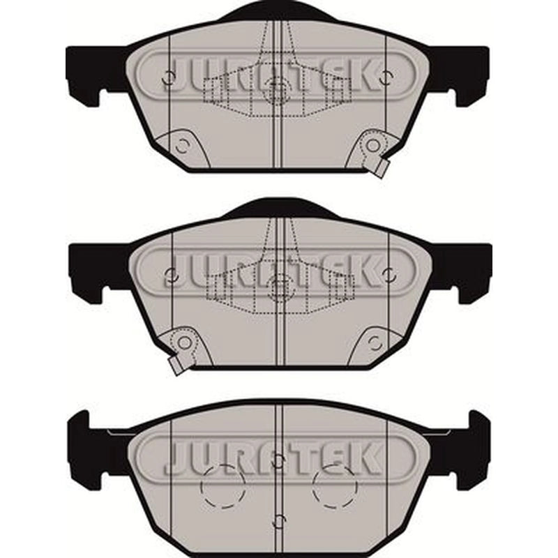 Juratek Front Brake Pad Set fits Honda Accord VIII 2008-2015 2.0 2.2