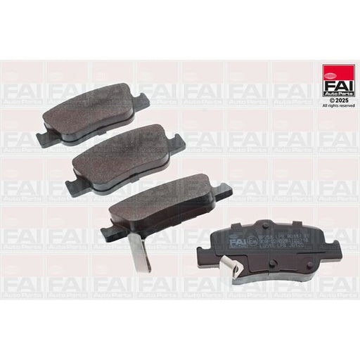 FAI Front & Rear Pads fits Toyota Auris 2009-2018 1.8