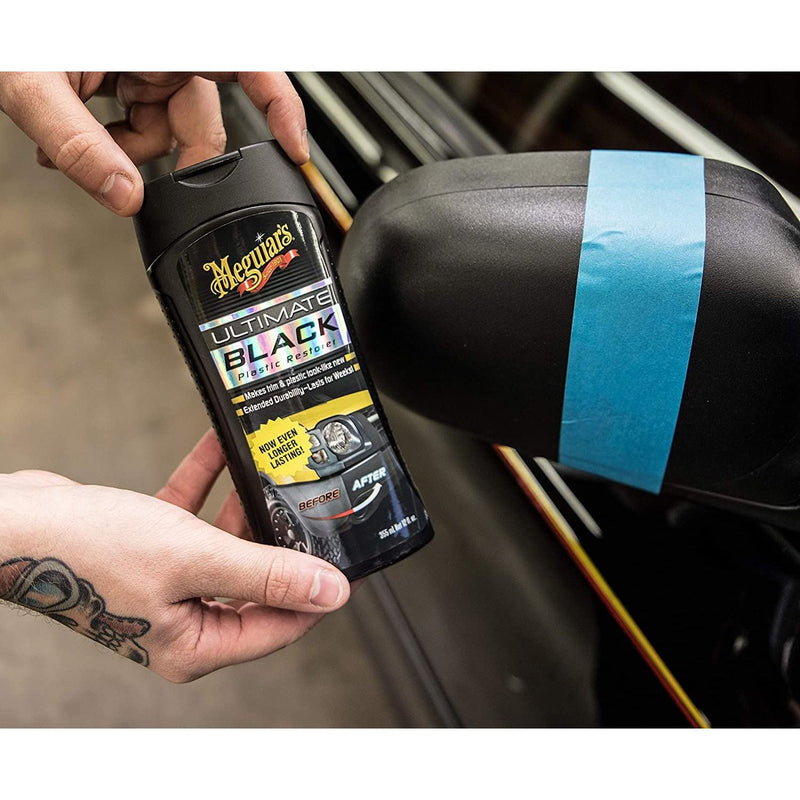 2x Meguiar's G15812EU Ultimate Black Plastic Restorer 355ml Meguiar's - Bars 4 Cars