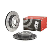 Brembo Rear Brake Internally Vented Discs & Pads fits BMW 3 2004-2012