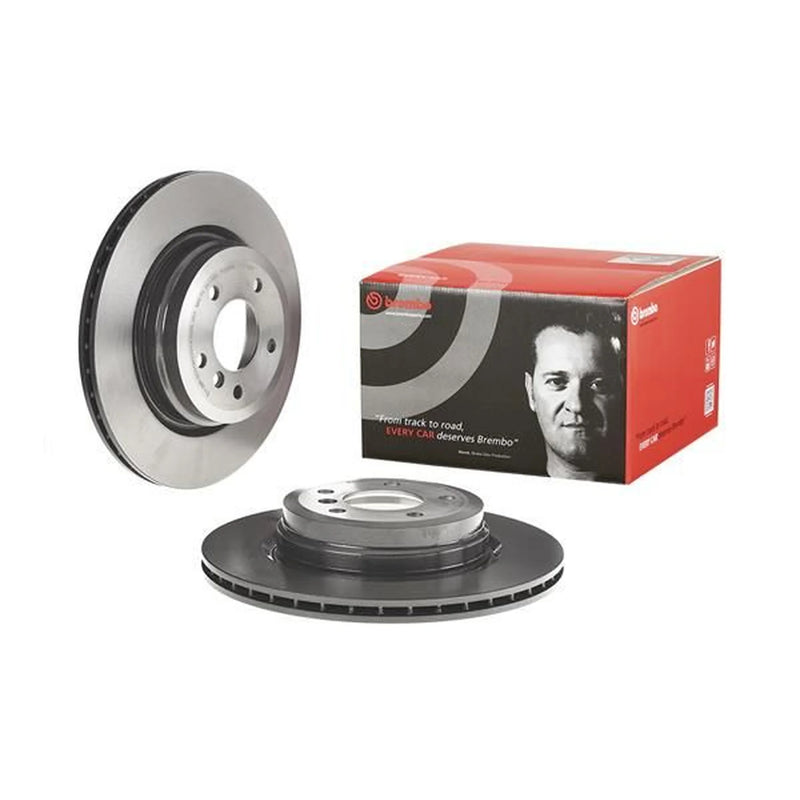 Brembo Rear Brake Internally Vented Discs & Pads fits BMW 3 2004-2012