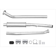 Hella Middle Silencer fits Citroën Berlingo First 1996-2011 1.1 1.4 1.6