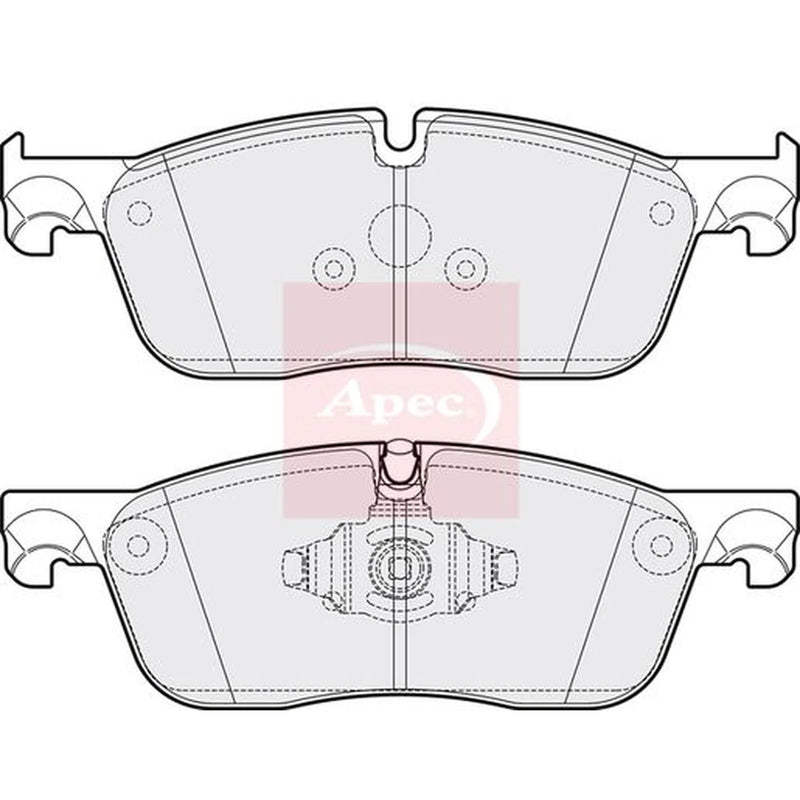 Apec Front Brake Pad Set PAD2116
