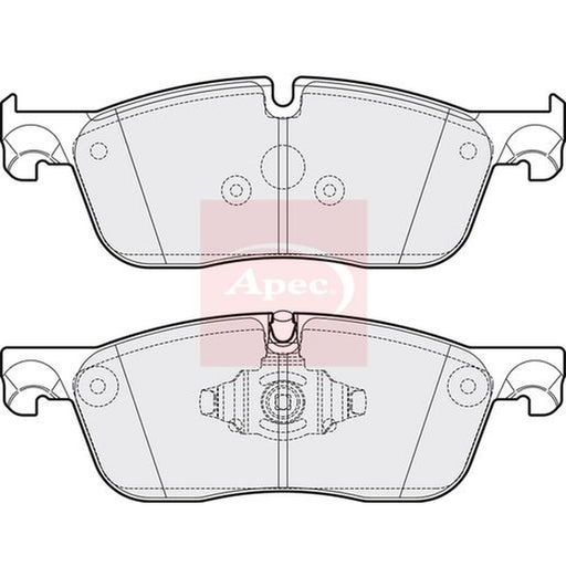 Apec Front Brake Pad Set fits Jaguar F-Pace 2015 on 2.0